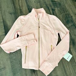 Lululemon Pink Zip Jacket Size 4