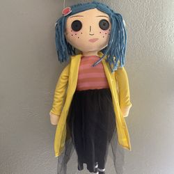 Coraline plush Crossbody Bag Spirit Halloween