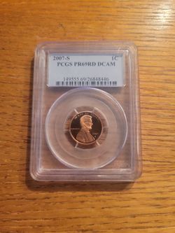 2007S Lincoln  Cent PR69RD DCAM