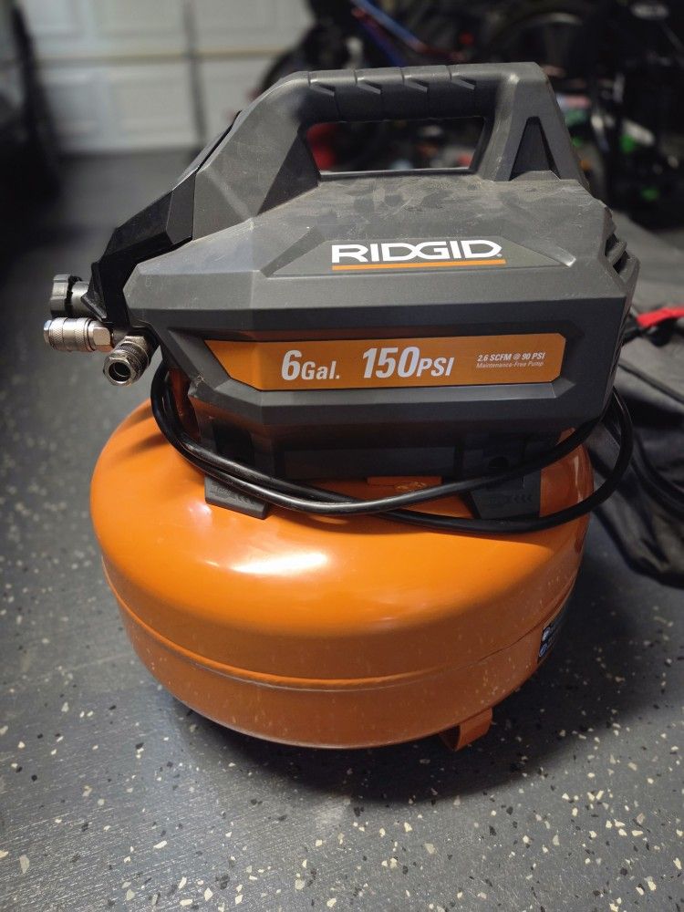 Ridgid 6 Gallon Air Compressor