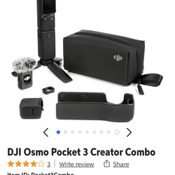 dji osmo pocket 3 creator combo