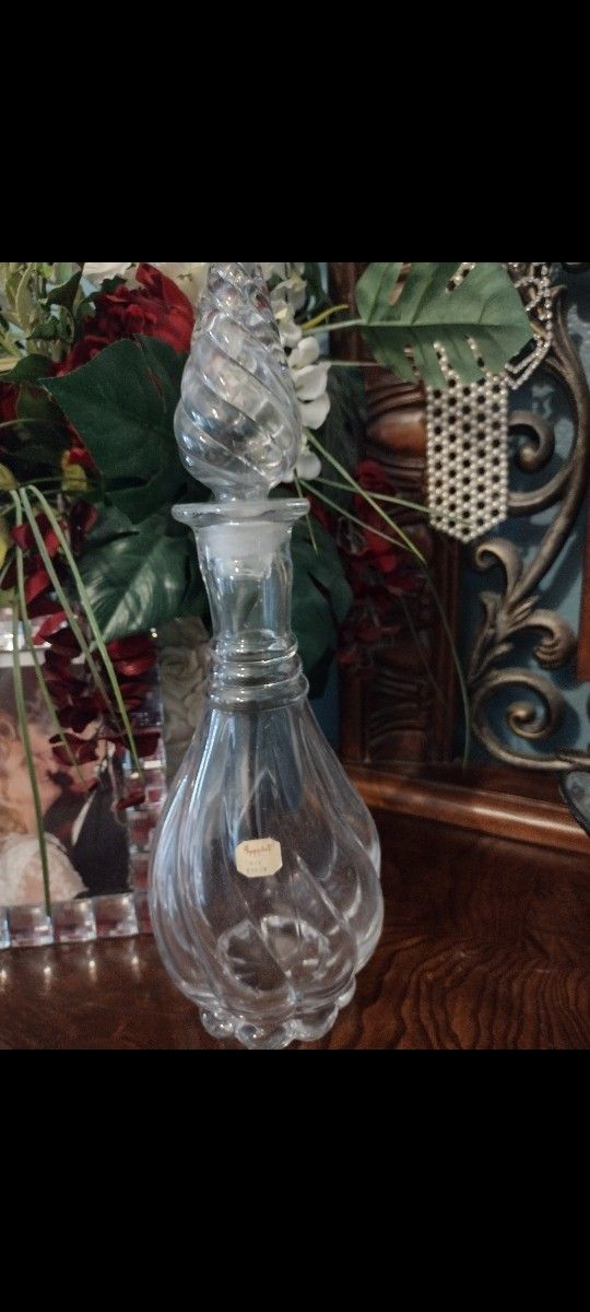Imperial Glass Decanter Vintage