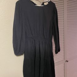 Navy Blue Target Universal Thread Dress Size Large