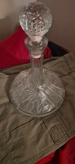 Crystal Ships Decanter