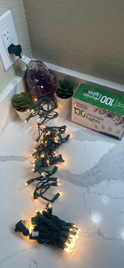 Prextex 100 Ultra-Bright Christmas String Lights