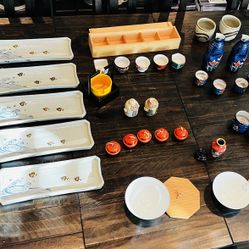 Japanese Plates Dishes And Sushi Plates
