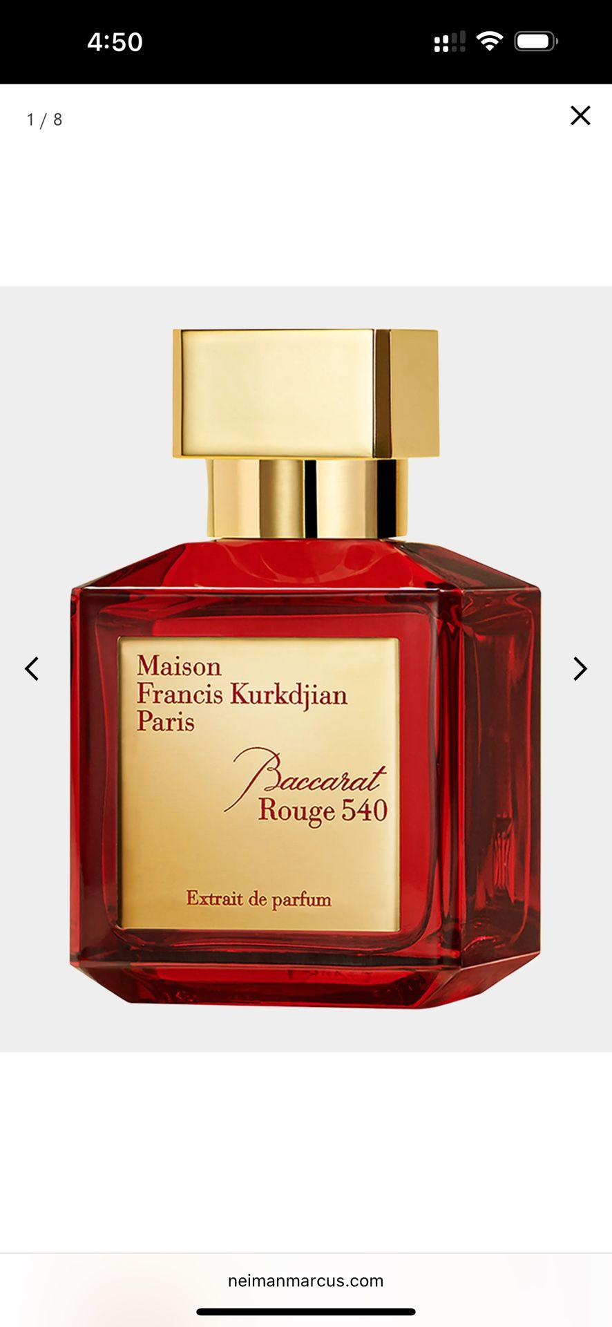 Baccarat Rouge 540
