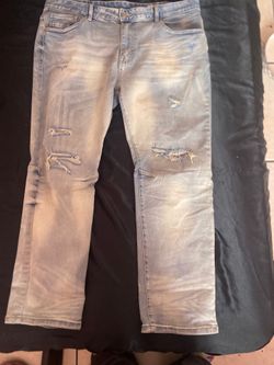 Smoke Rise Mens Stacks Pants Brand New 40x30 Light Blue Asking $55 Firm on Price Retails for $75