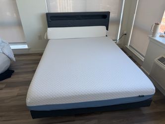 Queen Size Mattress and Bed Frame