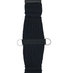 Hilason Black Roper Cinch 36”