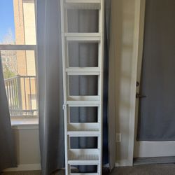 Pair Of Tall Plastic Shelves