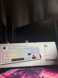 ⌨️ Redragon RIO Wireless Mechanical Gaming Keyboard – Brand New! 🎮