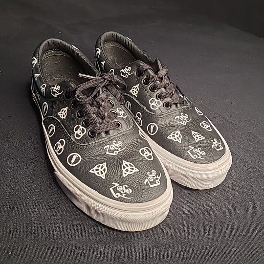 Size 9.5 womens - Led Zeppelin Vans Era