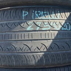 1x Used Tire Pirelli 275/40/20🛞