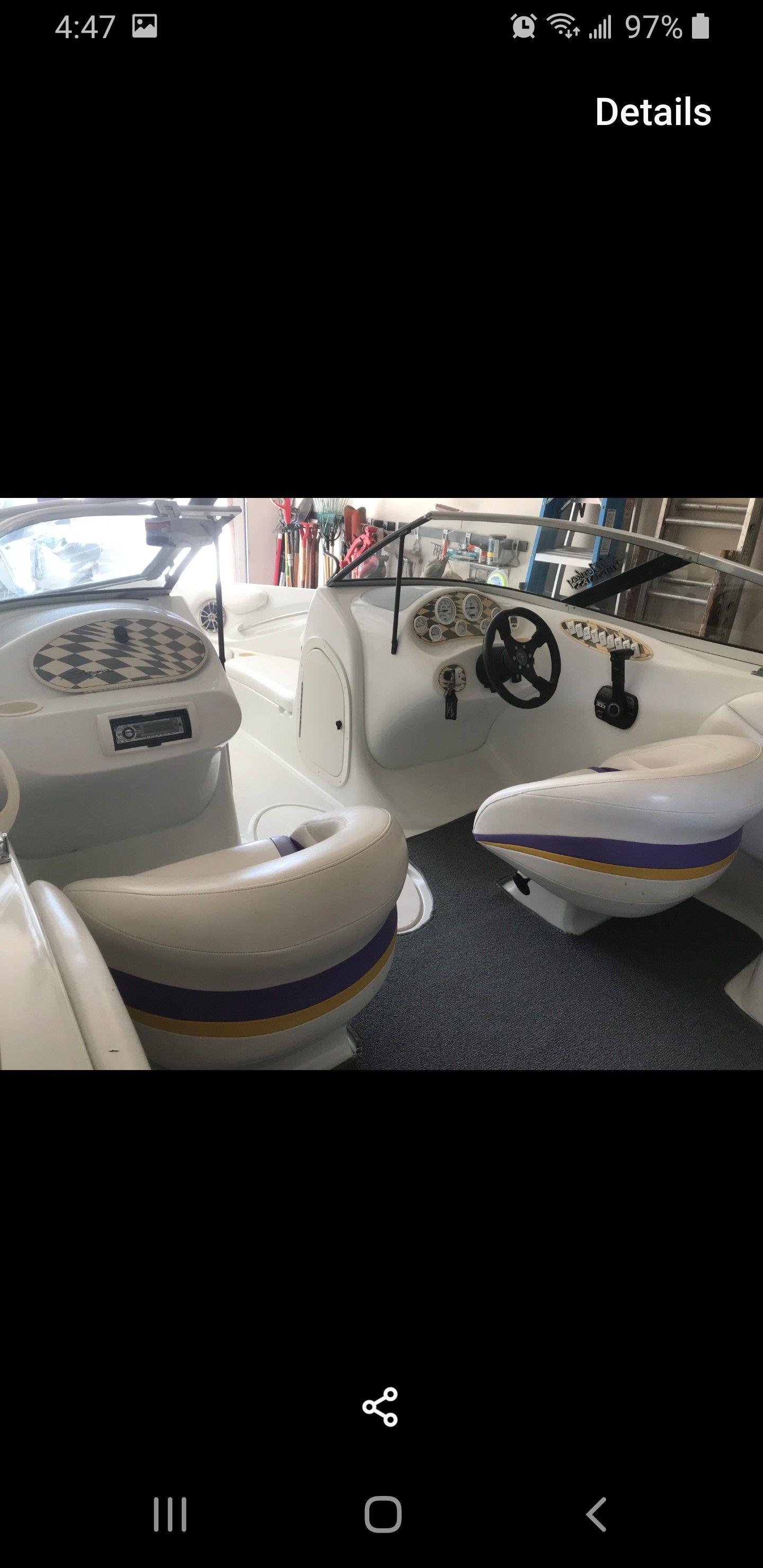 BAJA 212 ISLANDER (7.4L 454 MERCRUISER) 60MPH TOP SPEED
