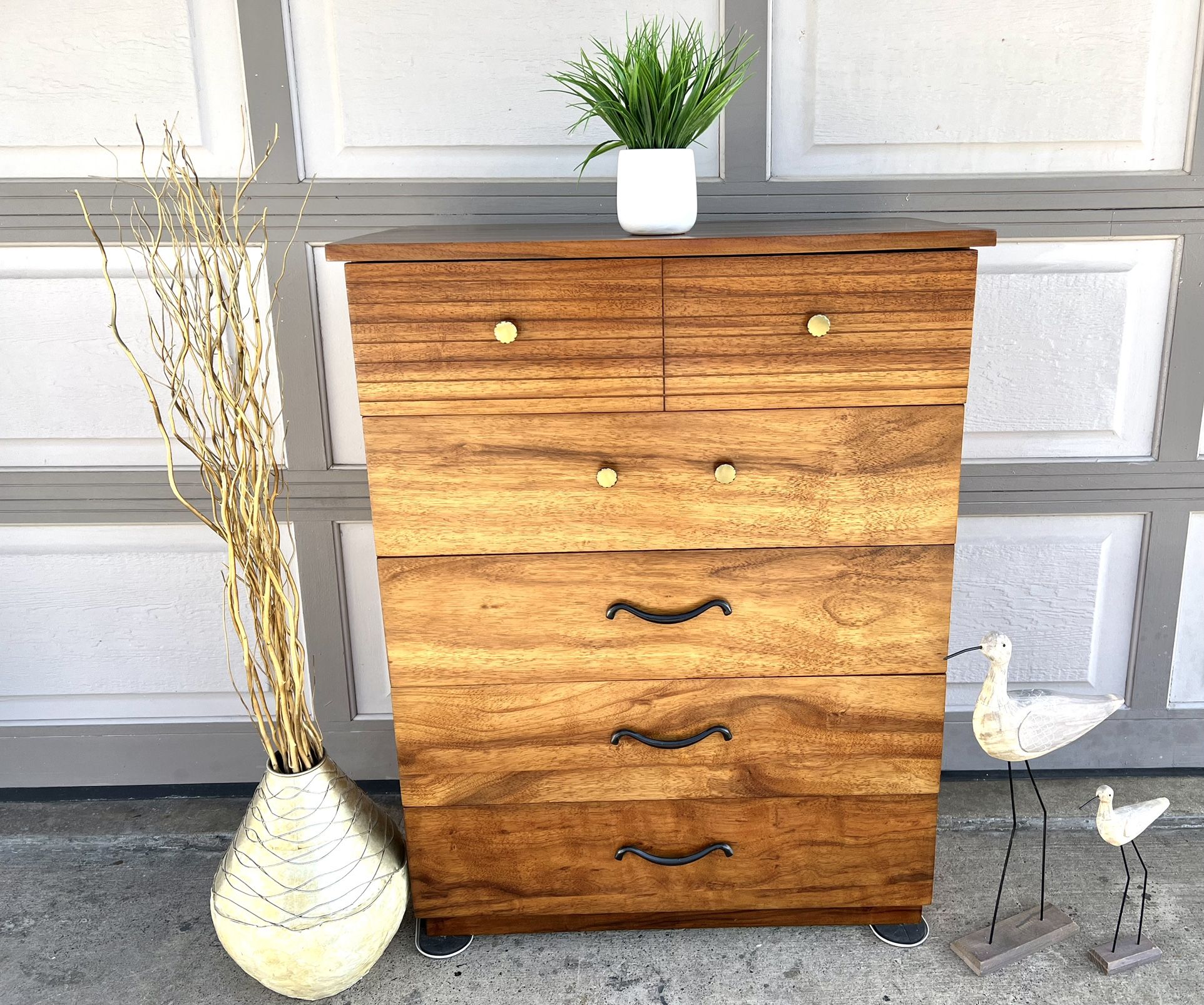 Koa Wood Dresser …. Hawaiian … Vintage