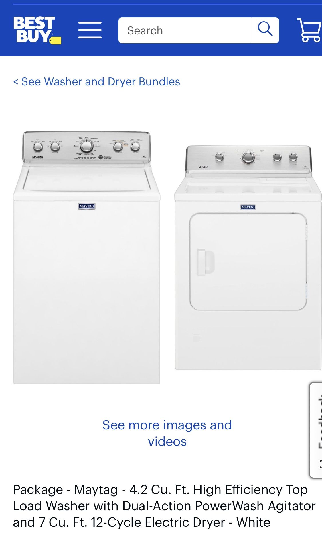Brand New Washer Dryer