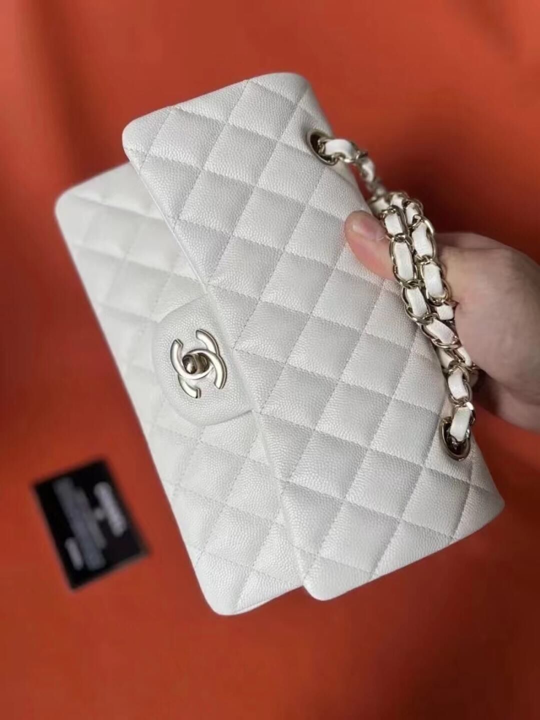 Classic ππππππ CF MatelassΓ© Double Flap Shoulder Bag