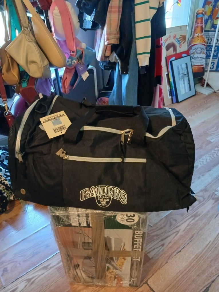 vintage starter raiders duffle bag Travel