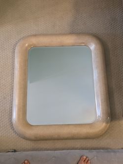 Vintage HENREDON Karl Springer Style Mirror