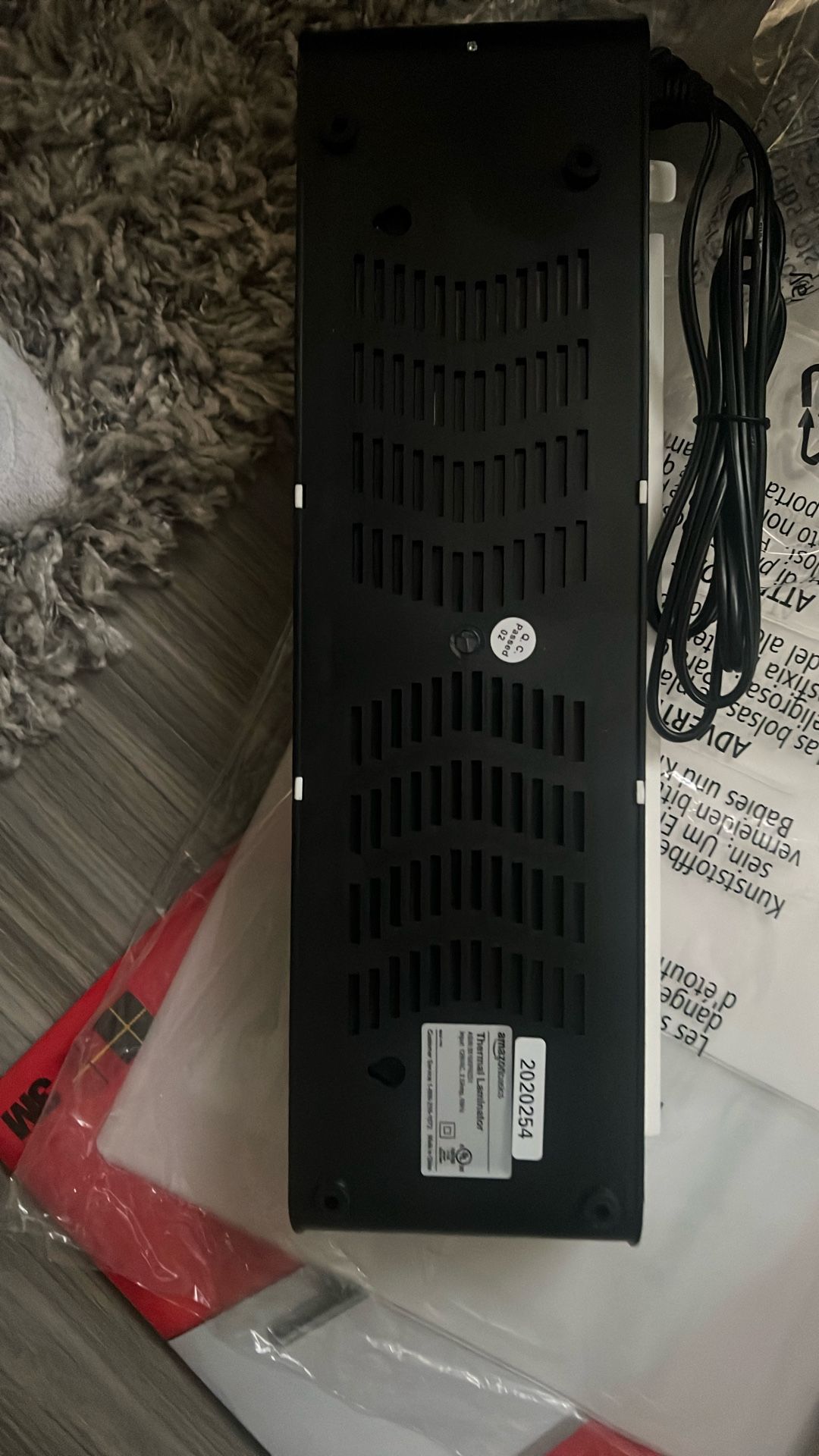 thermal laminating