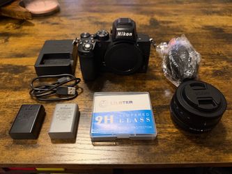 Nikon Z50 20.9MP Mirrorless Camera w/ 16-50mm VR Lens - 2x Batteries Low Shutter