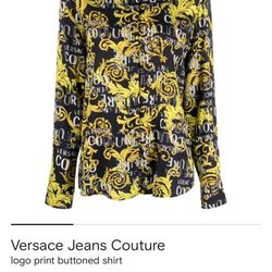 Versace button down