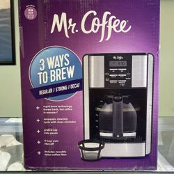 Mr. Coffee 12 Cup Programmable Coffeemaker with Rapid Brew