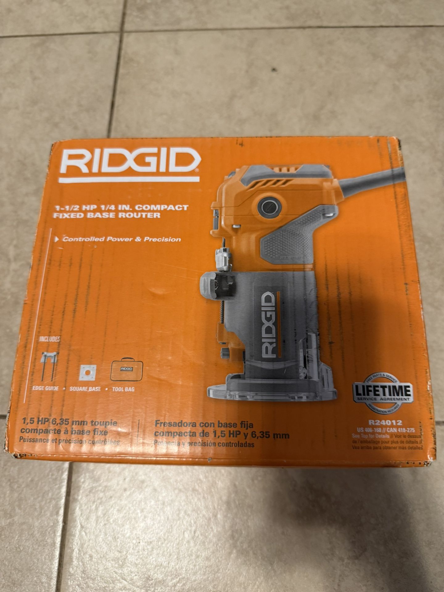 Ridgid Router