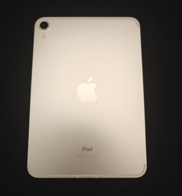iPad Mini 6th WiFi + Cellular 256GB Starlight 