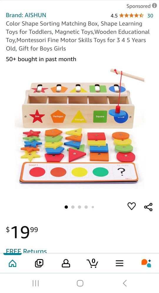 Magnetic Childs Toy