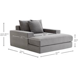 Sealy Lounger Sofa