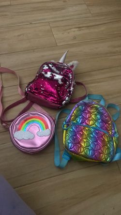 Gently Used Girls Bags / Mini Back Packa