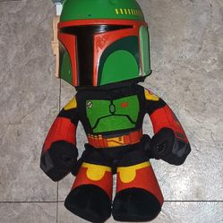 Disney Star Wars Boba Fett Plush 12" 