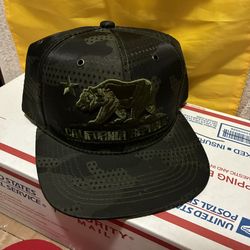 California republic Military green SnapBack 