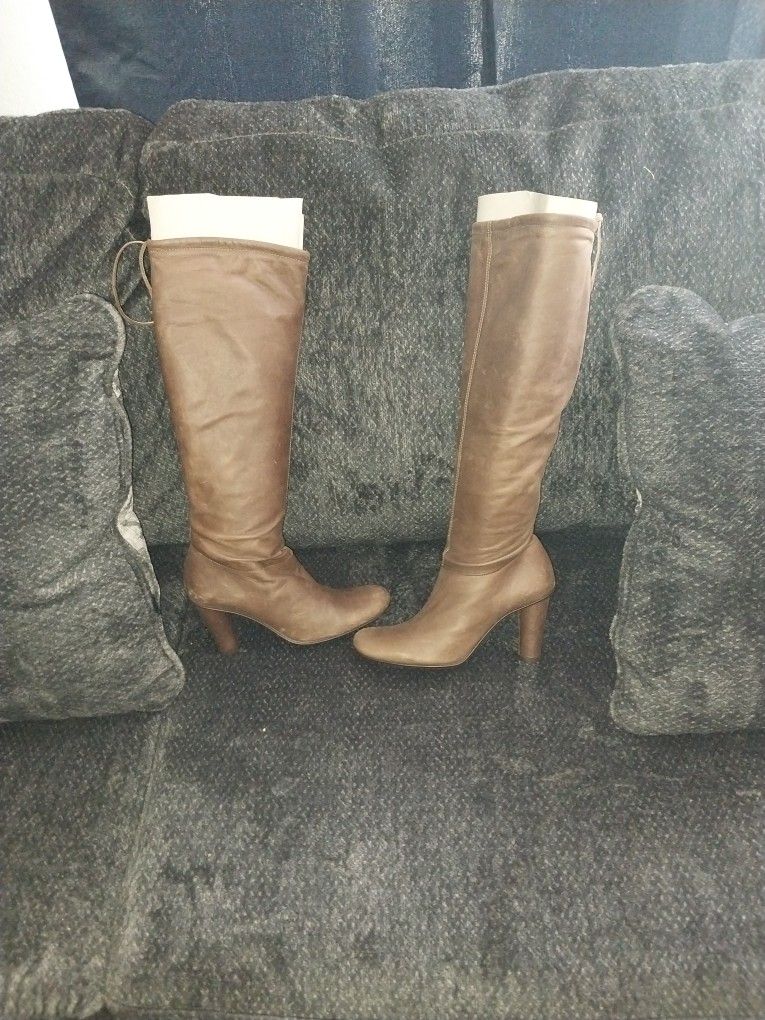 Leather Ankle Boots 