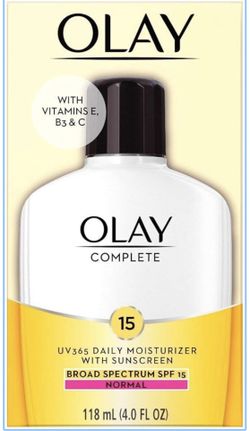 New in box Olay complete with vitamins E, B3, and C
