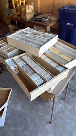 6+ Cases Sports Cards