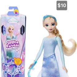  Frozen “Spin & Reveal” Elsa Doll 