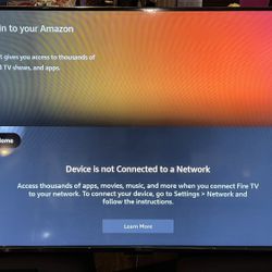 55” Amazon FireTv