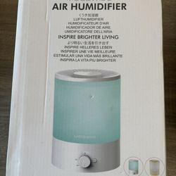 MegaWise Ultrasonic Cool Mist Humidifier SK7620 - 1.5L Capacity, Whisper-Quiet Operation, Adjustable Mist Output, Auto Shut-Off - Ideal for Home, Offi