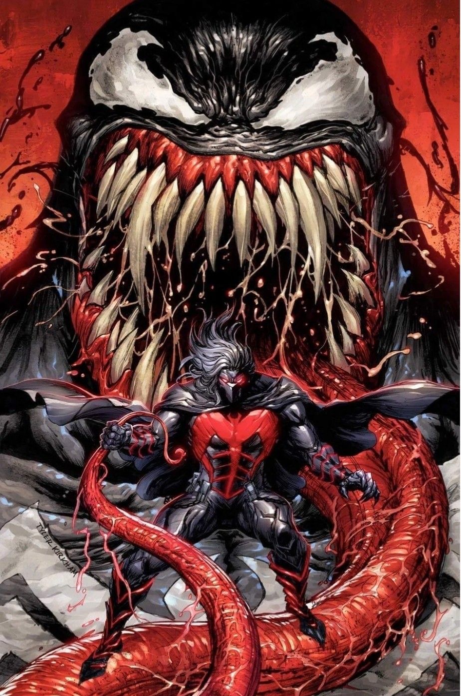 Venom #26 Virgin Cover D by Tyler Kirkham 7.21.20