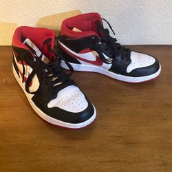 Air Jordan 1 Black Gym Red 