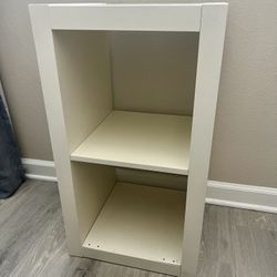 2 Ikea Kallax 2 Compartment Bookcase