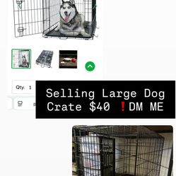 Large Dog Crate 