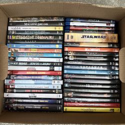 DVDs and Blu-rays ..!