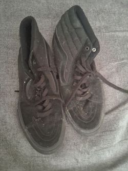 Vans Black Hi-tops Size 10.5