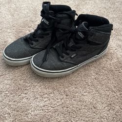 Size 4 Gently Worn High Top Vans