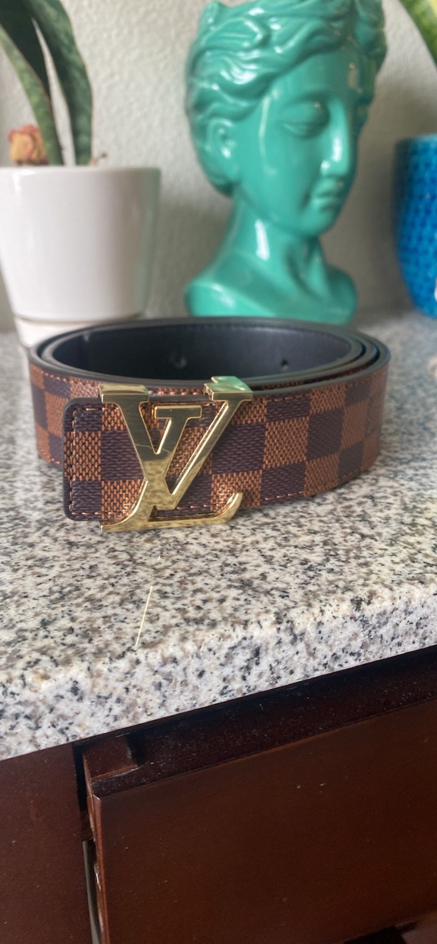 Louis Vuitton Belt Brown
