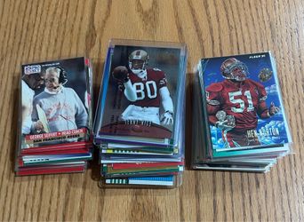 (100+ bulk) 49ers sports cards (READ DESCRIPTION)
